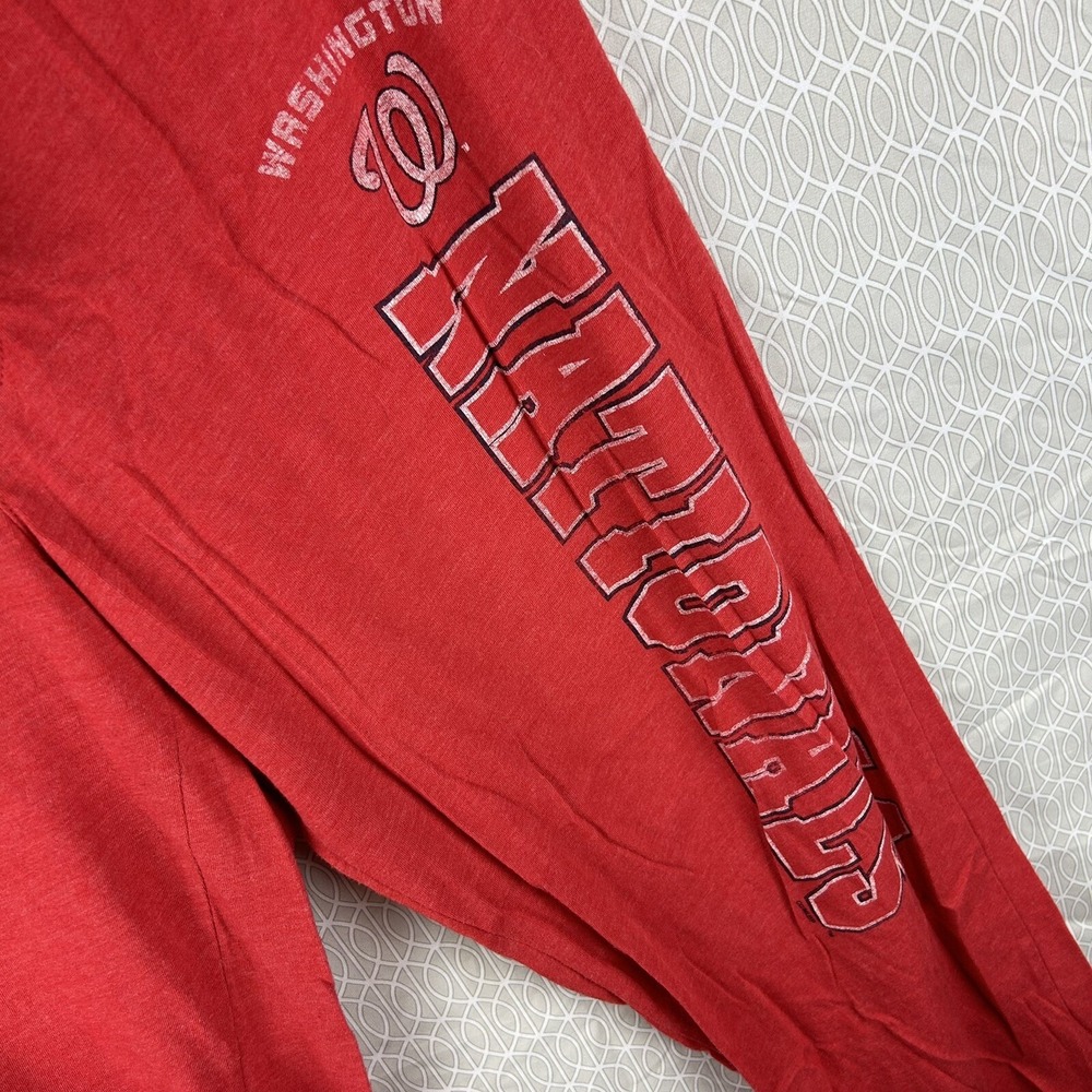 GENUINE MERCHANDISE MLB WASHINGTON NATIONALS MEN'S SLEEPWEAR PAJAMA PANTS SIZE L - Picture 4 of 5
